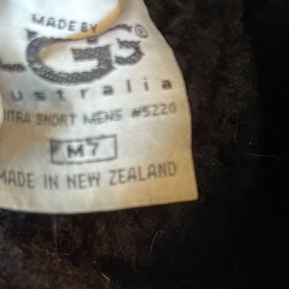UGG Boots Made in‎ New Zealand Rubber Sole
